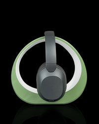 Modern ring headphone holder front view