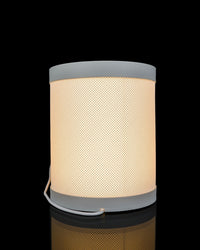 Memo Tower 3D printed table lamp lit warm