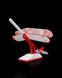 Red Baron biplane on launcher