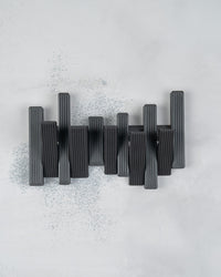 Modern Grid wall hooks front view