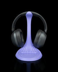3D printed sculpted headset stand