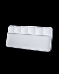 3D printed paint mixing palette tray