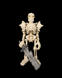 Bonecrusher Warrior articulated skeleton soldier figure