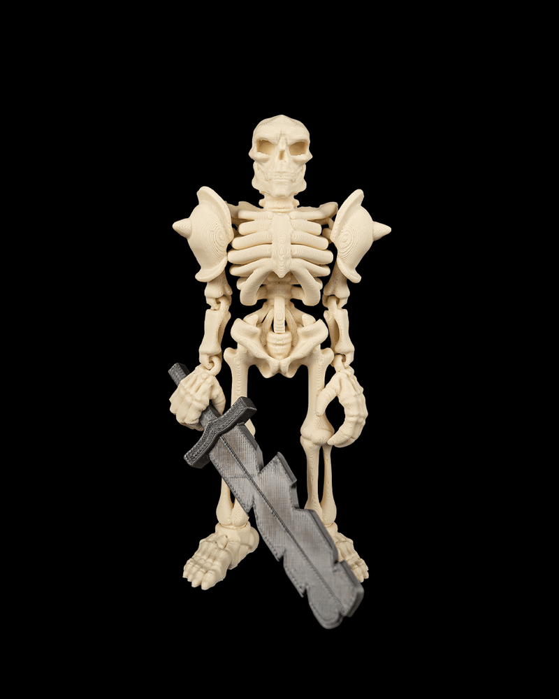 Bonecrusher Warrior articulated skeleton soldier figure