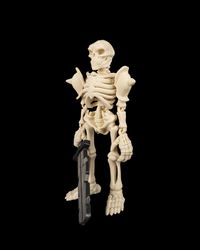 3D printed skeleton warrior miniature