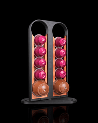 Brew Spin coffee pod dispenser loaded with pods