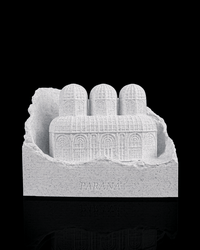 3D printed greenhouse landmark lamp