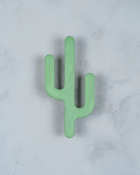 Tall cactus shaped 3D printed wall hooks
