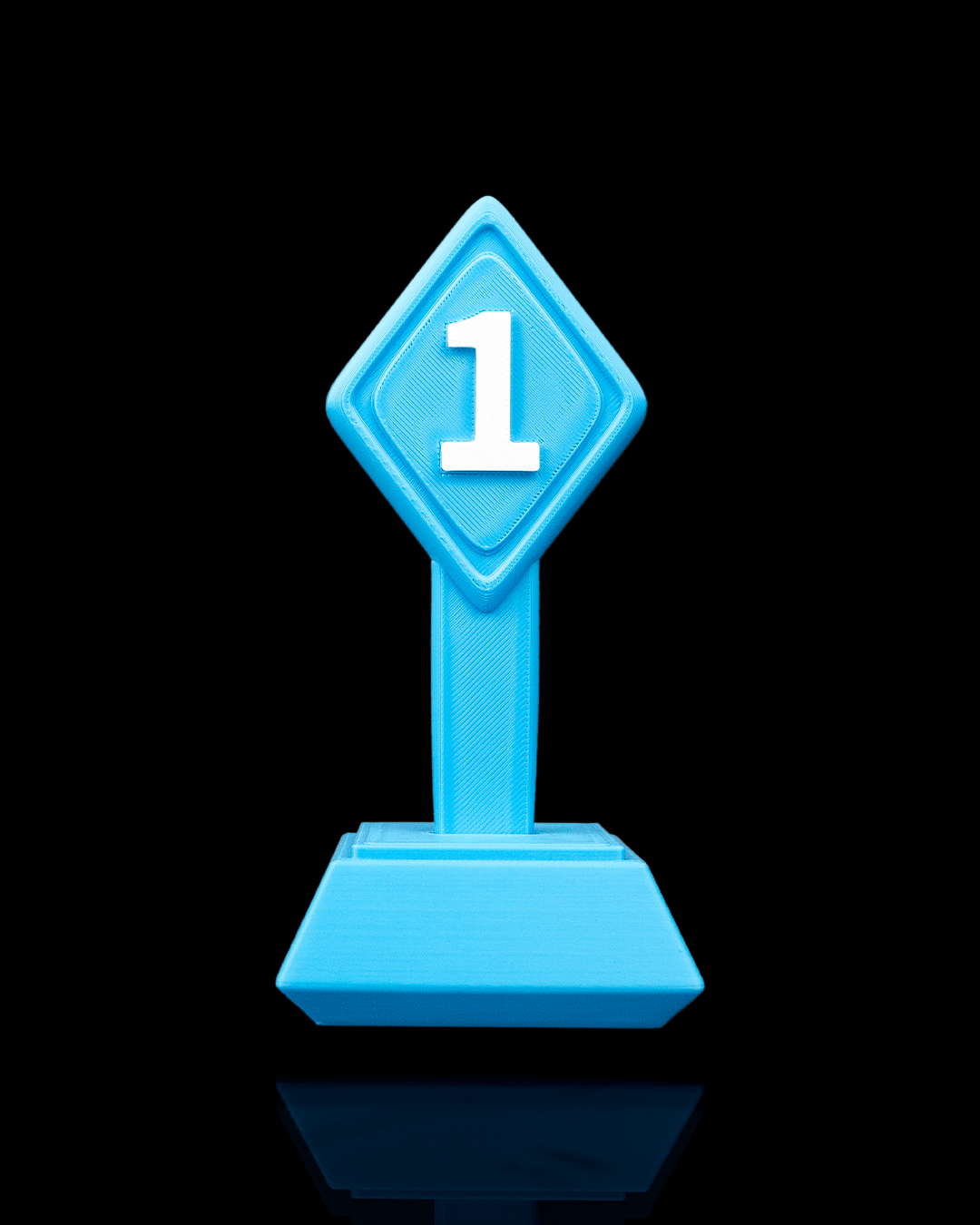 Distance Markers, 3D Printed Numbered Podium Markers for Glider Plane Games and Competitions