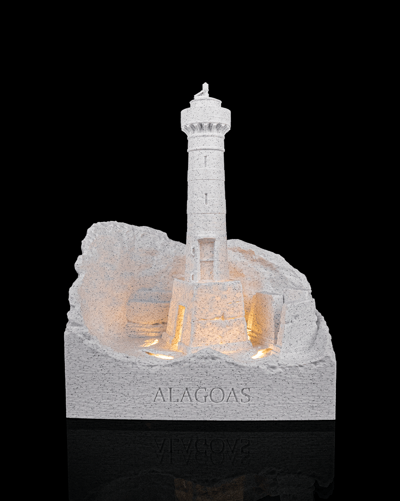 Green Point Lighthouse landmark lamp glowing warm