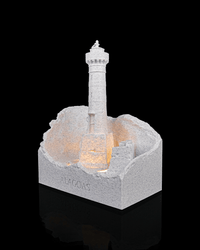 Green Point Lighthouse stone look decor