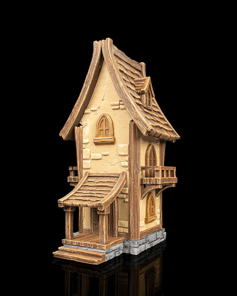 Harbor Inn two story tavern tabletop building
