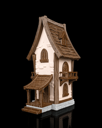 3D printed harbor inn building