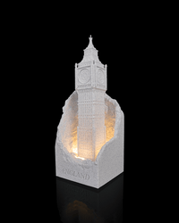 London Clock Tower stone look decor