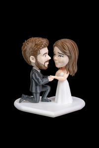 Personalized 3D Printed Cake Topper Figures