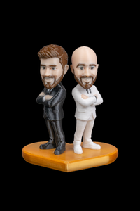 Personalized 3D Printed Cake Topper Figures