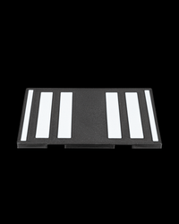 Modular landing strip assembled