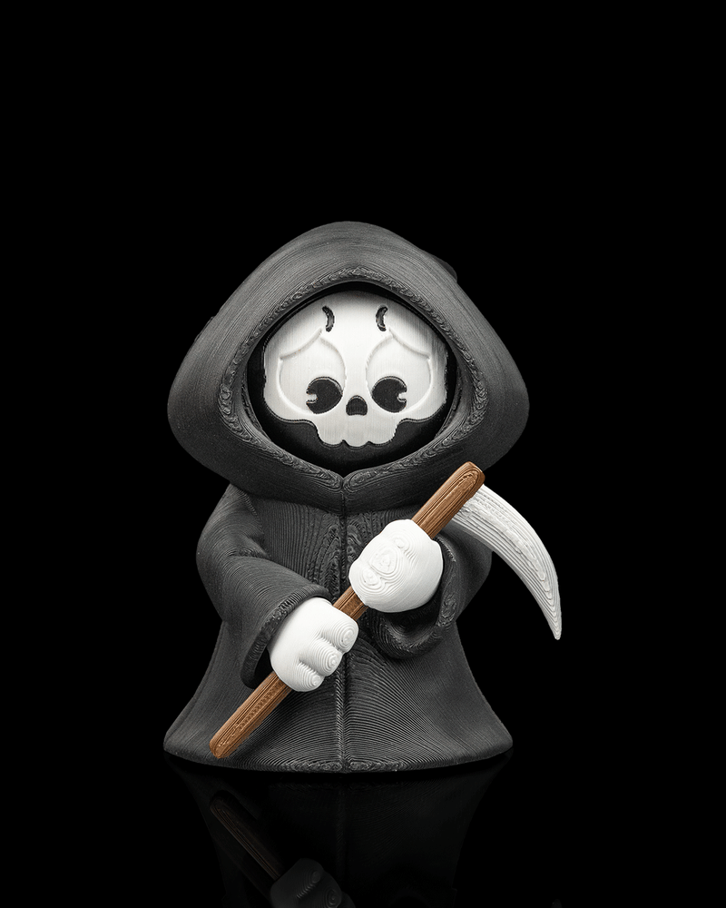 Moody Reaper grim reaper fidget figure with scythe