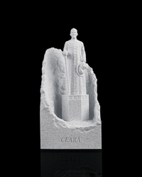 3D printed Padre Cicero landmark lamp