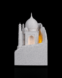 3D printed Taj Mahal landmark lamp