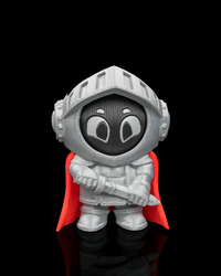 Sir Flips-a-Lot caped knight fidget figure