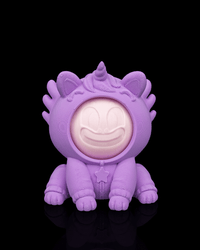 Uni-Lotl purple variant with swappable face