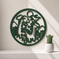 Dinosaurs Wall Art – 3D Printed Wall Art
