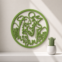 Dinosaurs Wall Art – 3D Printed Wall Art