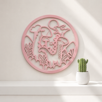 Dinosaurs Wall Art – 3D Printed Wall Art