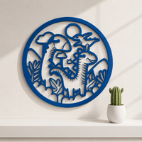 Dinosaurs Wall Art – 3D Printed Wall Art