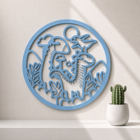 Dinosaurs Wall Art – 3D Printed Wall Art
