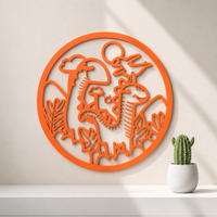 Dinosaurs Wall Art – 3D Printed Wall Art